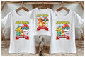 Pokemon Charmander Personalized Custom White Family T-Shirt or Onesie Pack Theme Cake Smash Birthday Party