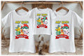 Pokemon Group Personalized Custom White Family T-Shirt or Onesie Pack Theme Cake Smash Birthday Party