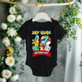 Pokemon Group Personalized Custom Black T-Shirt or Onesie Theme Cake Smash Birthday Party