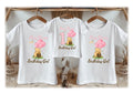 Winnie the Pooh Baby Girl Personalized Custom White Family T-Shirt or Onesie Pack Theme Cake Smash Birthday Party