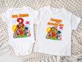 Playdate with Winnie the Pooh Personalized Custom White Family T-Shirt or Onesie Pack Theme Cake Smash Birthday Party