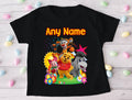 Playdate with Winnie the Pooh Personalized Custom Black T-Shirt or Onesie Theme Cake Smash Party