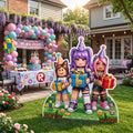 Life Size Roblox Girls Character Premium Freestanding Cutouts Yard Sign Decor Party Prop