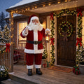 6' North Pole Santa Claus Figure Music Lights Motion Sensor Christmas Home Decor Accent Yard Prop