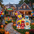 Life Size Sesame Street Halloween Character Premium Freestanding Cutouts Yard Sign Decor Party Prop
