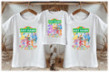 Sesame Street Personalized Custom White Family T-Shirt or Onesie Pack Theme Cake Smash Birthday Party
