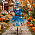 Sesame Street Cookie Monster Girls' Deluxe Sparkle Tutu Party Costume Dress Set with Matching Headband Halloween Birthday Pageant