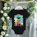 Sesame Street Personalized Custom Black T-Shirt or Onesie Theme Cake Smash Party