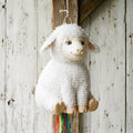 Premium Handmade 30-Inch Cute Little Sheep Lamb Character Pull-String Piñata Table Decor Party Centerpiece
