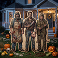 Life Size Slaughterhouse Characters Premium Freestanding Halloween Cutouts Yard Sign Decor Party Prop
