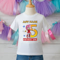 Sonic the Hedgehog Movie Amy Rose Personalized Custom White T-Shirt or Onesie Theme Cake Smash Birthday Party