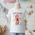 Sonic the Hedgehog Movie Amy Rose Personalized Custom White T-Shirt or Onesie Theme Cake Smash Party