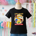 Sonic the Hedgehog Movie Group Personalized Custom Black T-Shirt or Onesie Theme Cake Smash Birthday Party