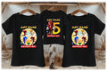 Sonic the Hedgehog Movie Knuckles Personalized Custom Black Family T-Shirt or Onesie Pack Theme Cake Smash Birthday Party