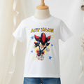 Sonic the Hedgehog Movie Shadow Personalized Custom White T-Shirt or Onesie Theme Cake Smash Party