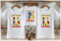 Sonic the Hedgehog Movie Sonic Personalized Custom White Family T-Shirt or Onesie Pack Theme Cake Smash Birthday Party