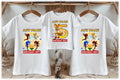 Sonic the Hedgehog Movie Tails Personalized Custom White Family T-Shirt or Onesie Pack Theme Cake Smash Birthday Party