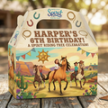 (Pack of 6) Spirit Riding Free Custom Personalized Birthday Party Favor Gable Treat Boxes