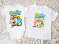 SpongeBob SquarePants Personalized Custom White Family T-Shirt or Onesie Pack Theme Cake Smash Birthday Party