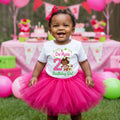 Strawberry Shortcake Black Baby Girl Tutu Set Girls Personalized Custom Hot Pink Tutu Outfit Dress Theme Cake Smash Birthday Party
