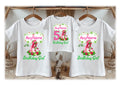 Strawberry Shortcake Black Girl Personalized Custom White Family T-Shirt or Onesie Pack Theme Cake Smash Birthday Party