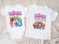 Super Kitties Personalized Custom White Family T-Shirt or Onesie Pack Theme Cake Smash Birthday Party