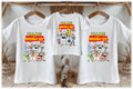 Toy Story Buzz Woody Personalized Custom White Family T-Shirt or Onesie Pack Theme Cake Smash Birthday Party