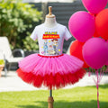 Toy Story Bo Peep Jessie Tutu Set Girls Personalized Custom Hot Pink Red Tutu Outfit Dress Theme Cake Smash Party