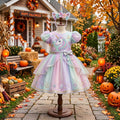 Magical Unicorn Girls' Deluxe Sparkle Tutu Party Costume Dress Set with Matching Headband Halloween Birthday Pageant