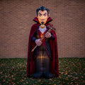 6' Vampire's Lair / Gothic Crypt The Vampire Lord Yard Halloween Inflatable Blow Up Decor Prop