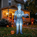 6' Haunted Mansion Victorian Ghost Butler Yard Halloween Inflatable Blow Up Decor Prop