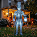 6' Haunted Mansion Victorian Ghost Man Yard Halloween Inflatable Blow Up Decor Prop