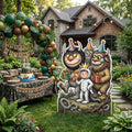 Life Size Where the Wild Things Are Character Premium Freestanding Cutouts Yard Sign Decor Party Prop