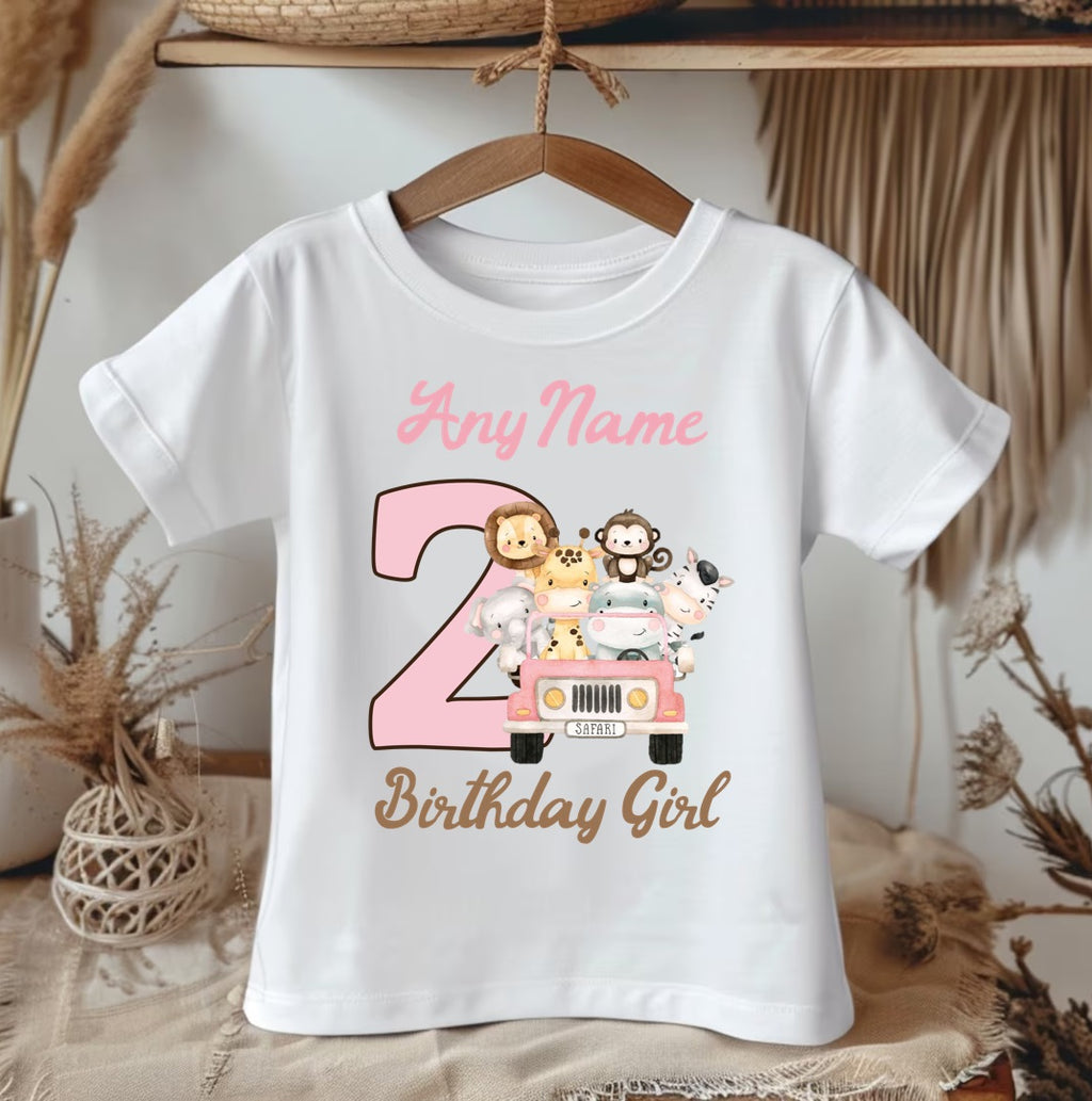 Girls Wild One Safari Animals Tutu Set Girls Personalized Custom Pink Green Brown Gold Ribbon Sewn Trim Tutu Outfit Dress Theme Cake Smash Birthday Party