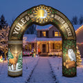10-Foot Giant Outdoor Illuminated Walkthrough Yule & The Winter Solstice Inflatable Archway Christmas Decor