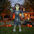 6' Zombie Outbreak Zombie Woman Yard Halloween Inflatable Blow Up Decor Prop